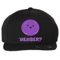 Member Berries 'Member? Funny Berry Meme Wool Snapback Cap