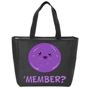 Member Berries 'Member? Funny Berry Meme Zip Tote Bag