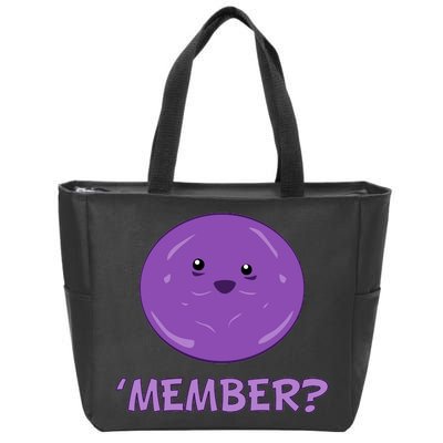 Member Berries 'Member? Funny Berry Meme Zip Tote Bag