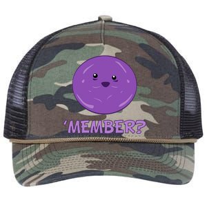 Member Berries 'Member? Funny Berry Meme Retro Rope Trucker Hat Cap