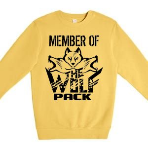 Member Of The Wolf Pack Premium Crewneck Sweatshirt