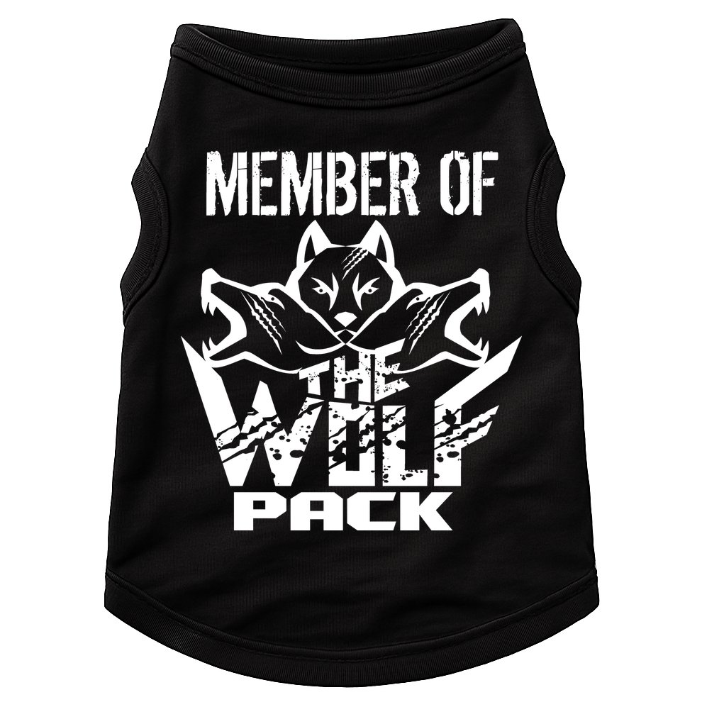 Member Of The Wolf Pack Doggie Tank