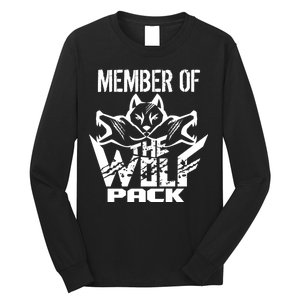 Member Of The Wolf Pack Long Sleeve Shirt