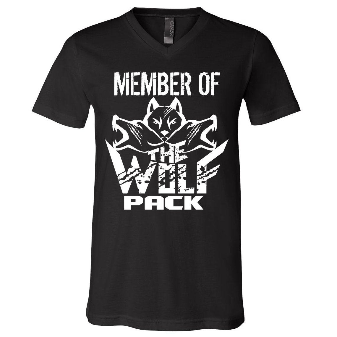 Member Of The Wolf Pack V-Neck T-Shirt