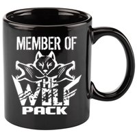 Member Of The Wolf Pack 11oz C Handle Ceramic Mug