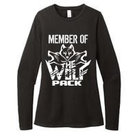 Member Of The Wolf Pack Womens CVC Long Sleeve Shirt