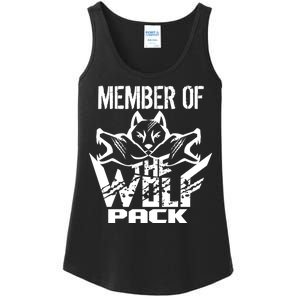 Member Of The Wolf Pack Ladies Essential Tank