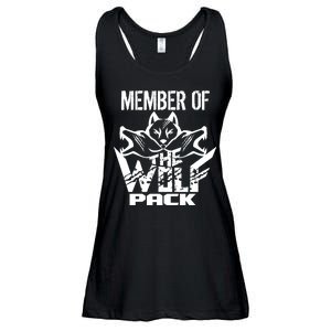 Member Of The Wolf Pack Ladies Essential Flowy Tank