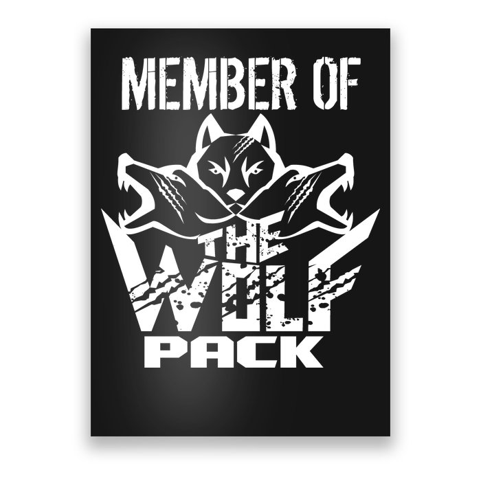 Member Of The Wolf Pack Poster