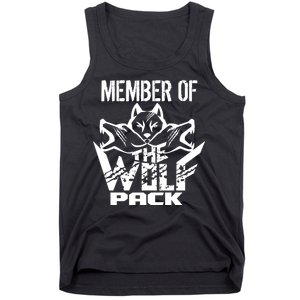 Member Of The Wolf Pack Tank Top