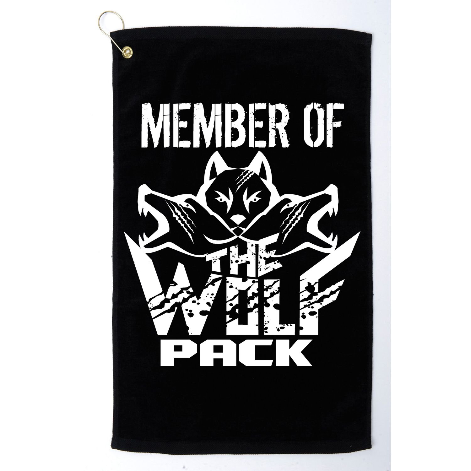 Member Of The Wolf Pack Golf Towel