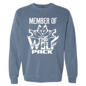 Member Of The Wolf Pack Garment-Dyed Sweatshirt