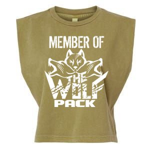 Member Of The Wolf Pack Garment-Dyed Women's Muscle Tee