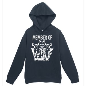 Member Of The Wolf Pack Urban Pullover Hoodie