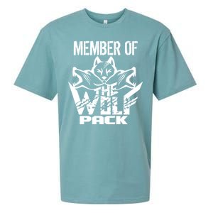 Member Of The Wolf Pack Sueded Cloud Jersey T-Shirt