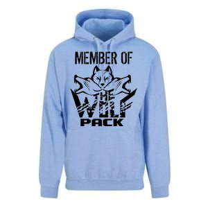 Member Of The Wolf Pack Unisex Surf Hoodie