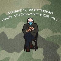 Memes Mittens And Medicare For All Legacy Tie Dye Trucker Hat
