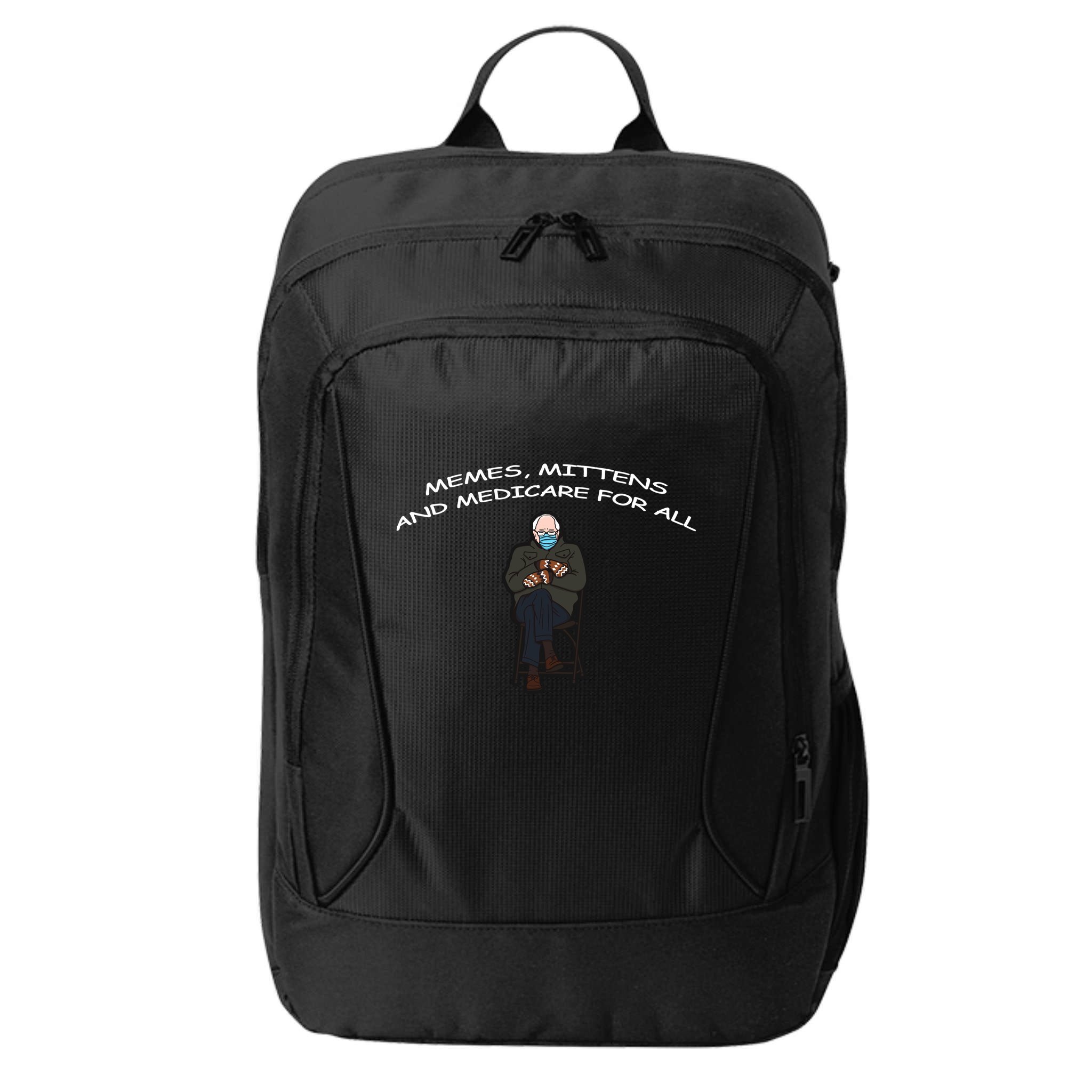 Memes Mittens And Medicare For All City Backpack