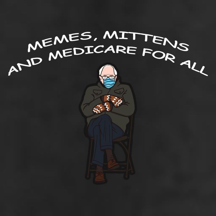 Memes Mittens And Medicare For All Adult Drive Performance Visor