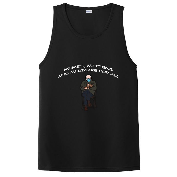 Memes Mittens And Medicare For All PosiCharge Competitor Tank