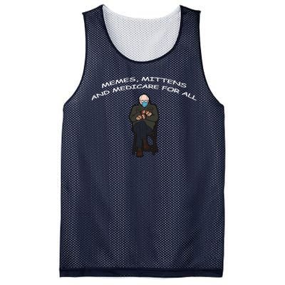 Memes Mittens And Medicare For All Mesh Reversible Basketball Jersey Tank