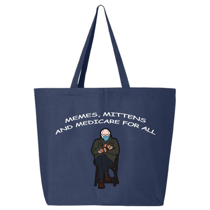 Memes Mittens And Medicare For All 25L Jumbo Tote