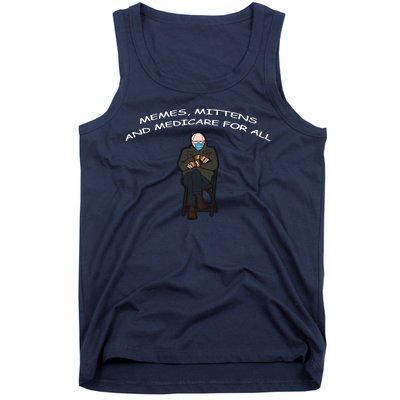 Memes Mittens And Medicare For All Tank Top