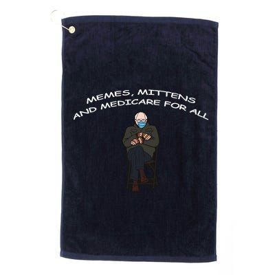 Memes Mittens And Medicare For All Golf Towel