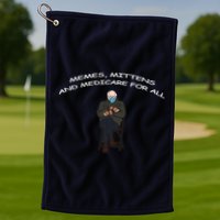 Memes Mittens And Medicare For All Golf Towel