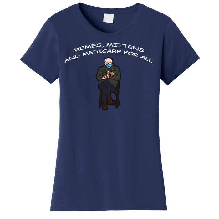 Memes Mittens And Medicare For All Women's T-Shirt