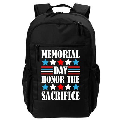 Memorial Day Honor The Sacrifice  Daily Commute Backpack