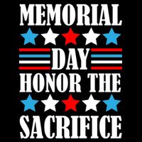 Memorial Day Honor The Sacrifice  Baby Bodysuit