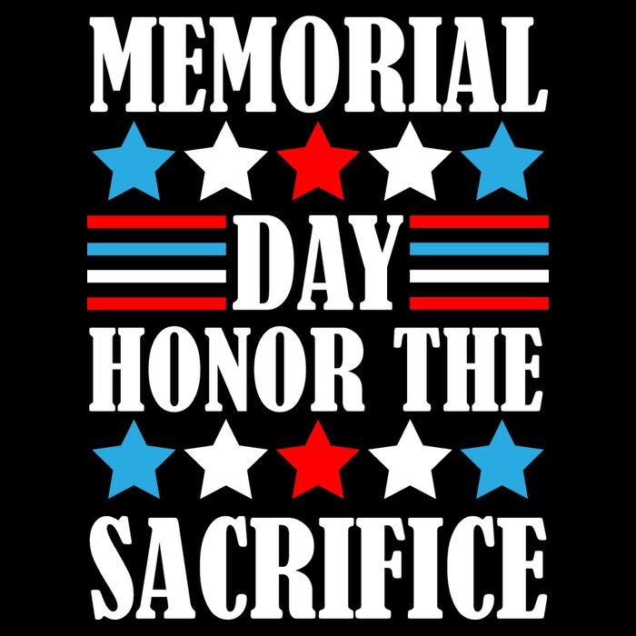 Memorial Day Honor The Sacrifice  Baby Bodysuit