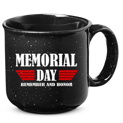 Memorial Day Remember And Honor 15oz Campfire Ceramic Mug