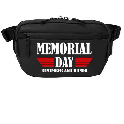 Memorial Day Remember And Honor Crossbody Pack