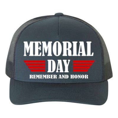 Memorial Day Remember And Honor Yupoong Adult 5-Panel Trucker Hat