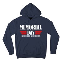 Memorial Day Remember And Honor Hoodie