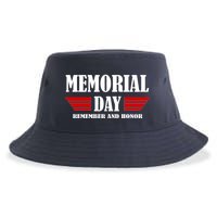 Memorial Day Remember And Honor Sustainable Bucket Hat