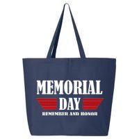 Memorial Day Remember And Honor 25L Jumbo Tote