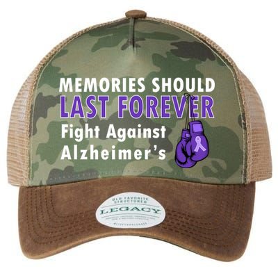 Memories Should Last Forever Fight Against Alzheimer's Legacy Tie Dye Trucker Hat