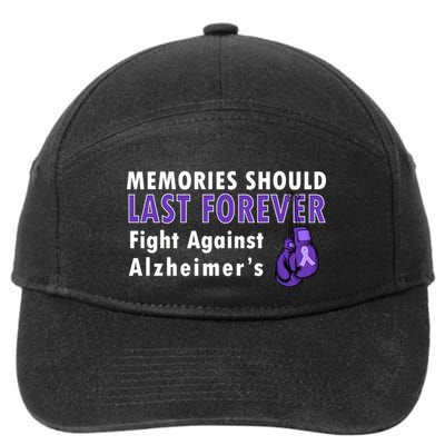 Memories Should Last Forever Fight Against Alzheimer's 7-Panel Snapback Hat