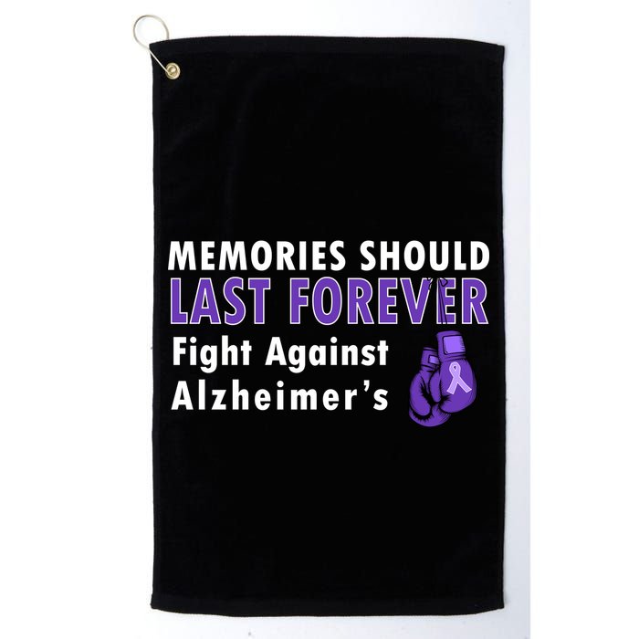 Memories Should Last Forever Fight Against Alzheimer's Golf Towel