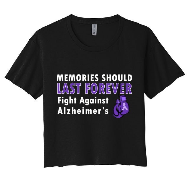 Memories Should Last Forever Fight Against Alzheimer's Crop Top