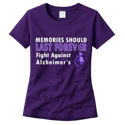 Memories Should Last Forever Fight Against Alzheimer's Womens T-Shirt
