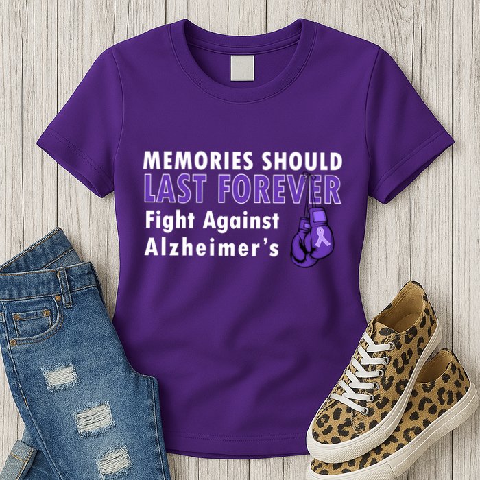 Memories Should Last Forever Fight Against Alzheimer's Womens T-Shirt