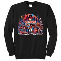 Motown Era Nostalgic Music Design Sweatshirt