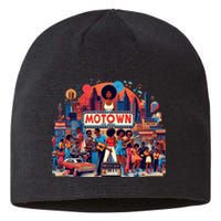 Motown Era Nostalgic Music Design Sustainable Beanie