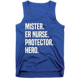 Mister Er Nurse Protector Hero Husband Profession Gift Tank Top