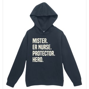 Mister Er Nurse Protector Hero Husband Profession Gift Urban Pullover Hoodie