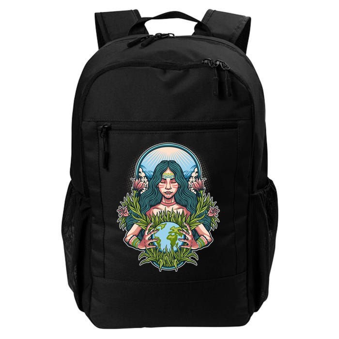 Mother Earth Native American Earth Day Backpack